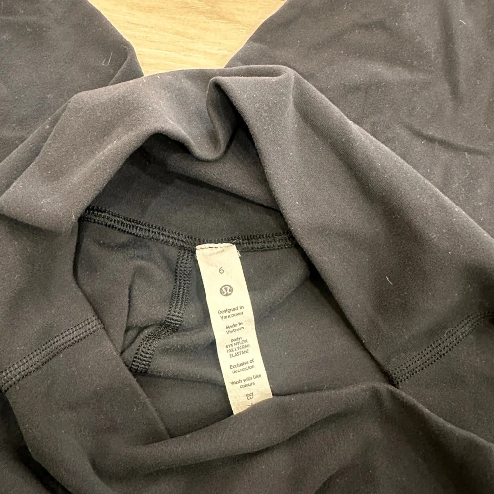 Lululemon Athletica Black Bike Shorts - Align 6 - Picture 7 of 10
